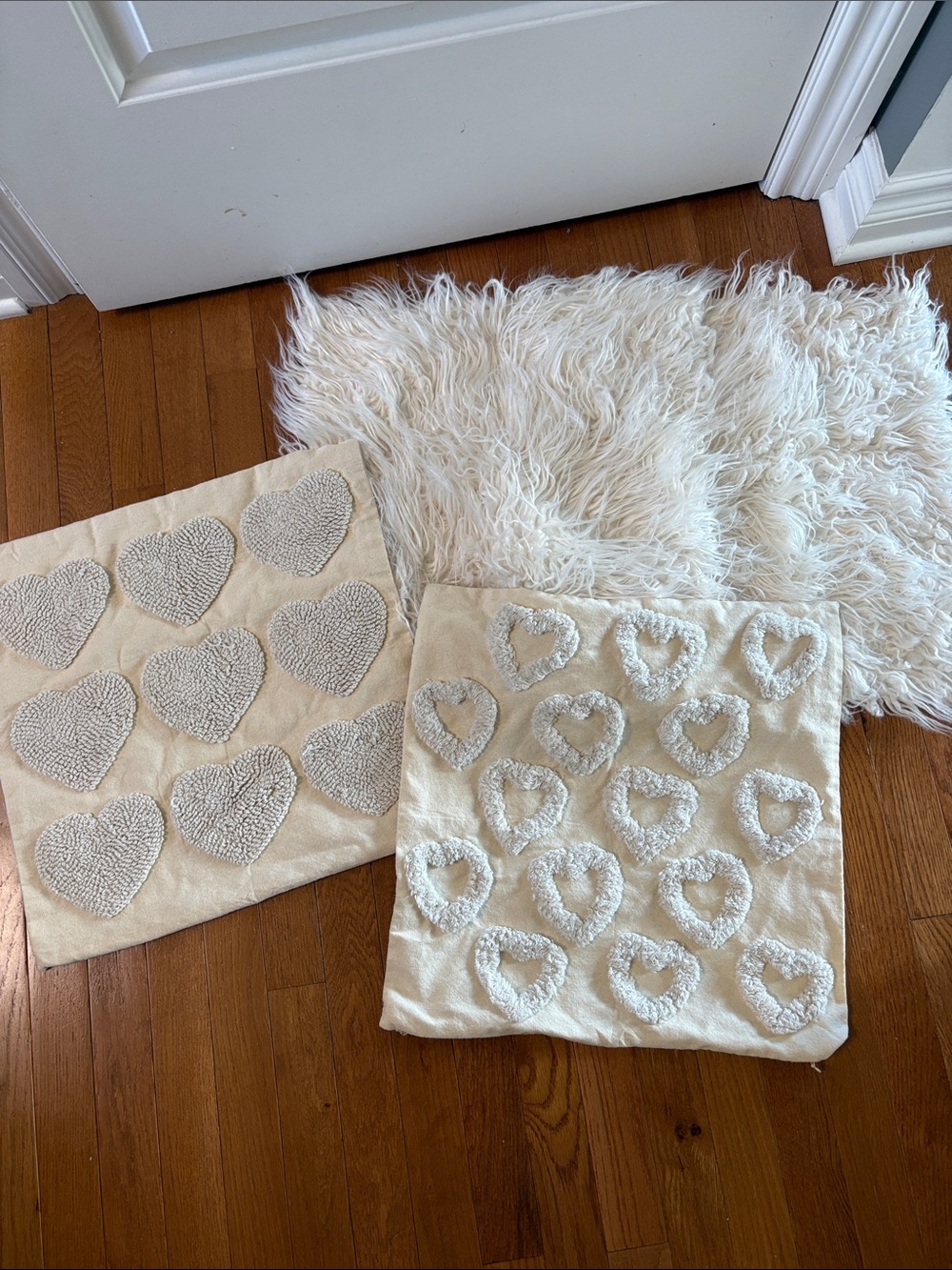 Set of 4 throw pillow cases